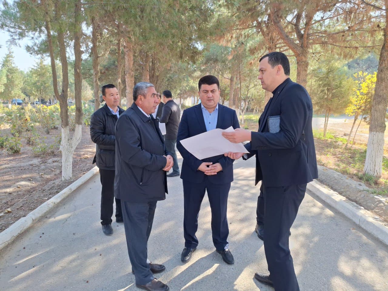 Vazirning birinchi o'rinbosari Avazxon Tadjixanov xizmat safari bilan vohada bo'ldi