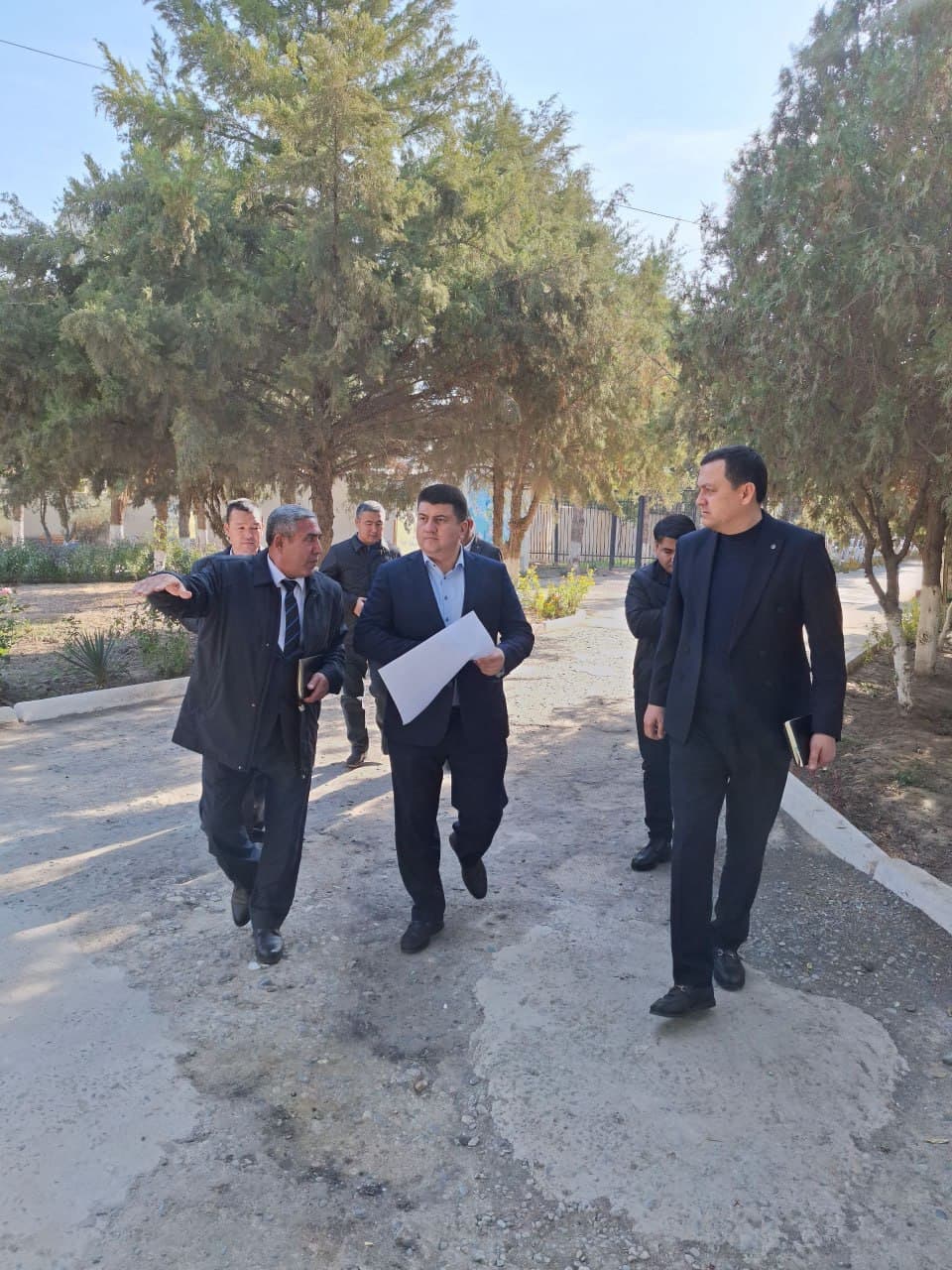 Vazirning birinchi o'rinbosari Avazxon Tadjixanov xizmat safari bilan vohada bo'ldi