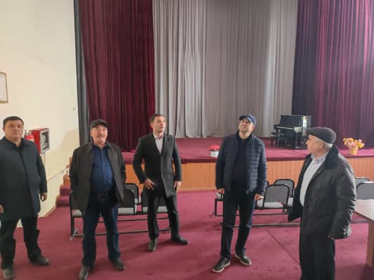 Madaniyat vaziri o‘rinbosari Yusufjon Usmonov Xorazmda joylashgan madaniyat muassasalari faoliyatini o‘rganmoqda