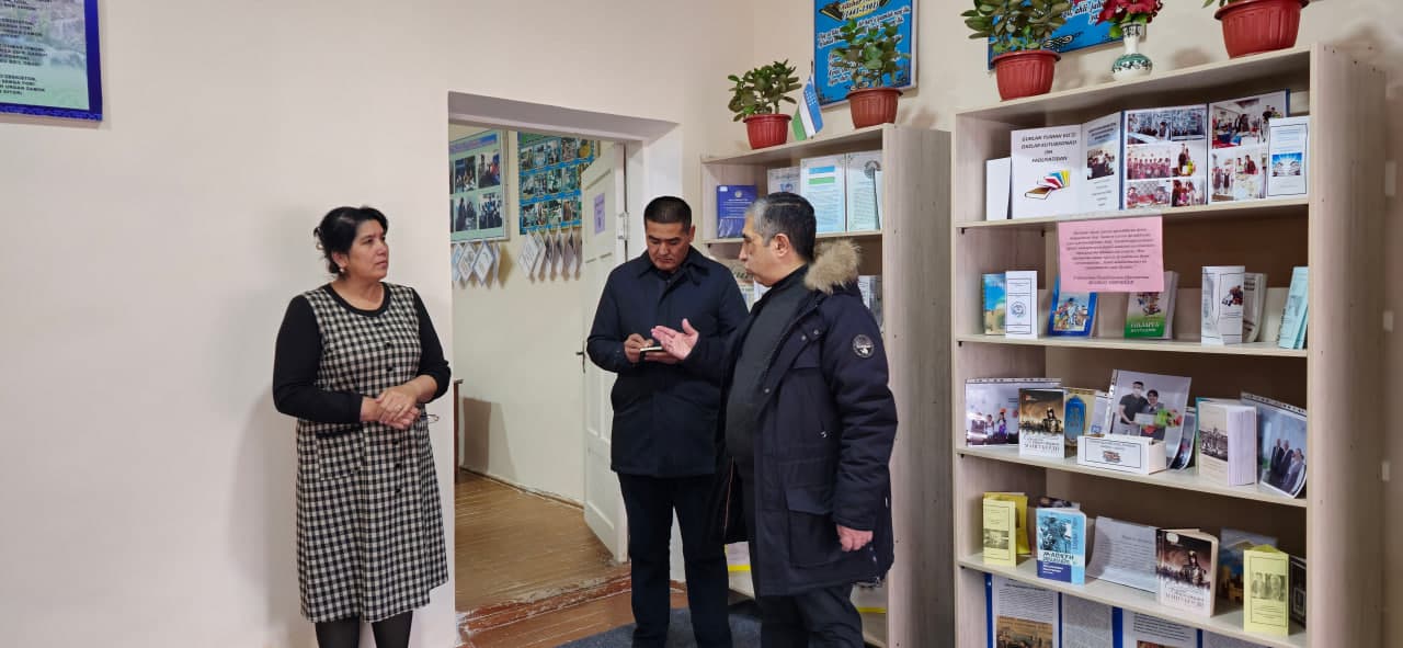 Deputy Minister of Culture Murodjon Majidov visited Khorezm on a work trip
