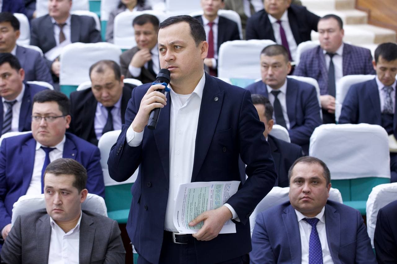 #Live: Nukus shahrida "Madaniyat vazirligining 2024-yil yakunlariga bag‘ishlangan kengaytirilgan Hay’at yig‘ilishi" bo'lib o'tmoqda