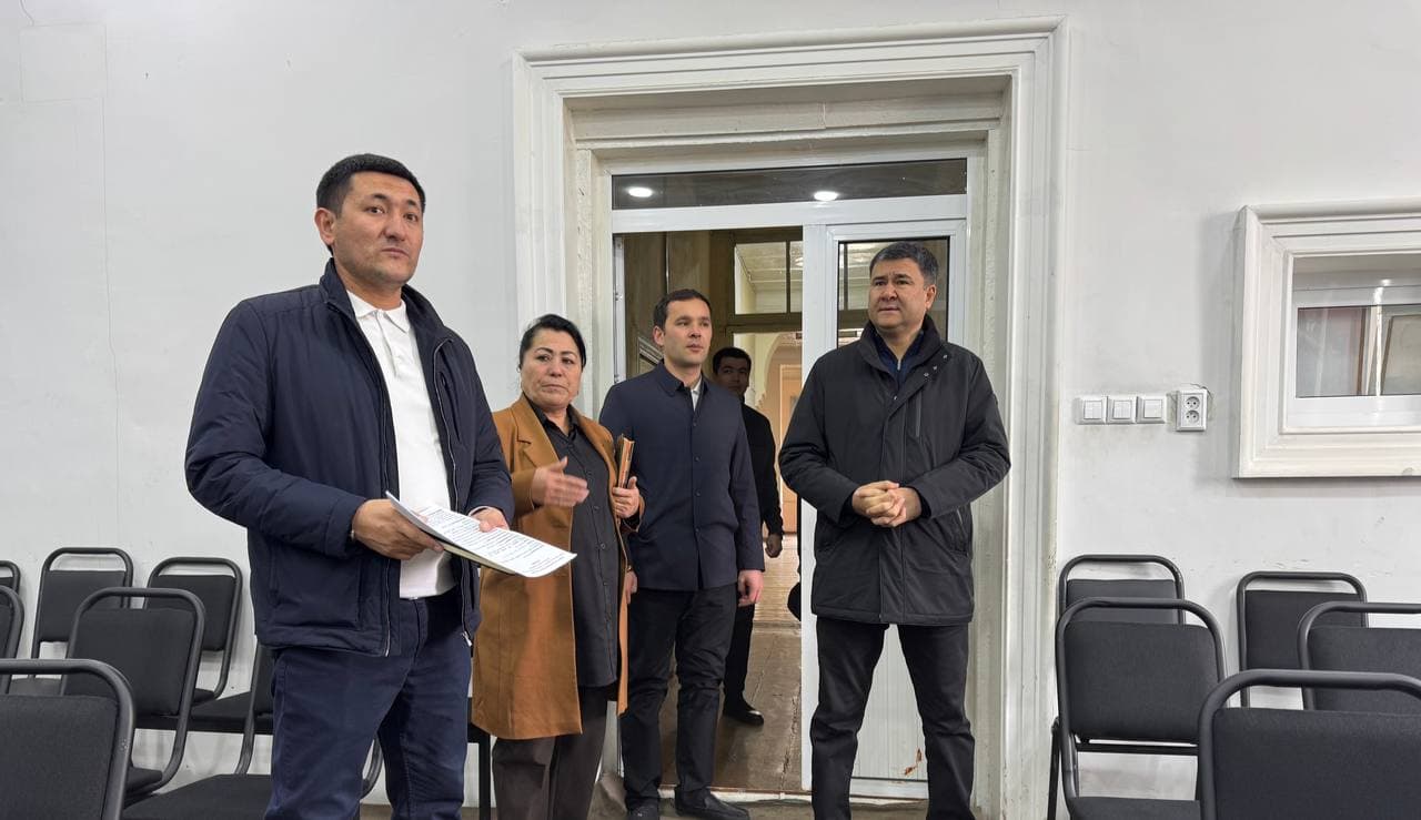 Andijondagi madaniyat muassasalari faoliyati vazir o‘rinbosari Yusufjon Usmonov boshchiligida o‘rganilmoqda
