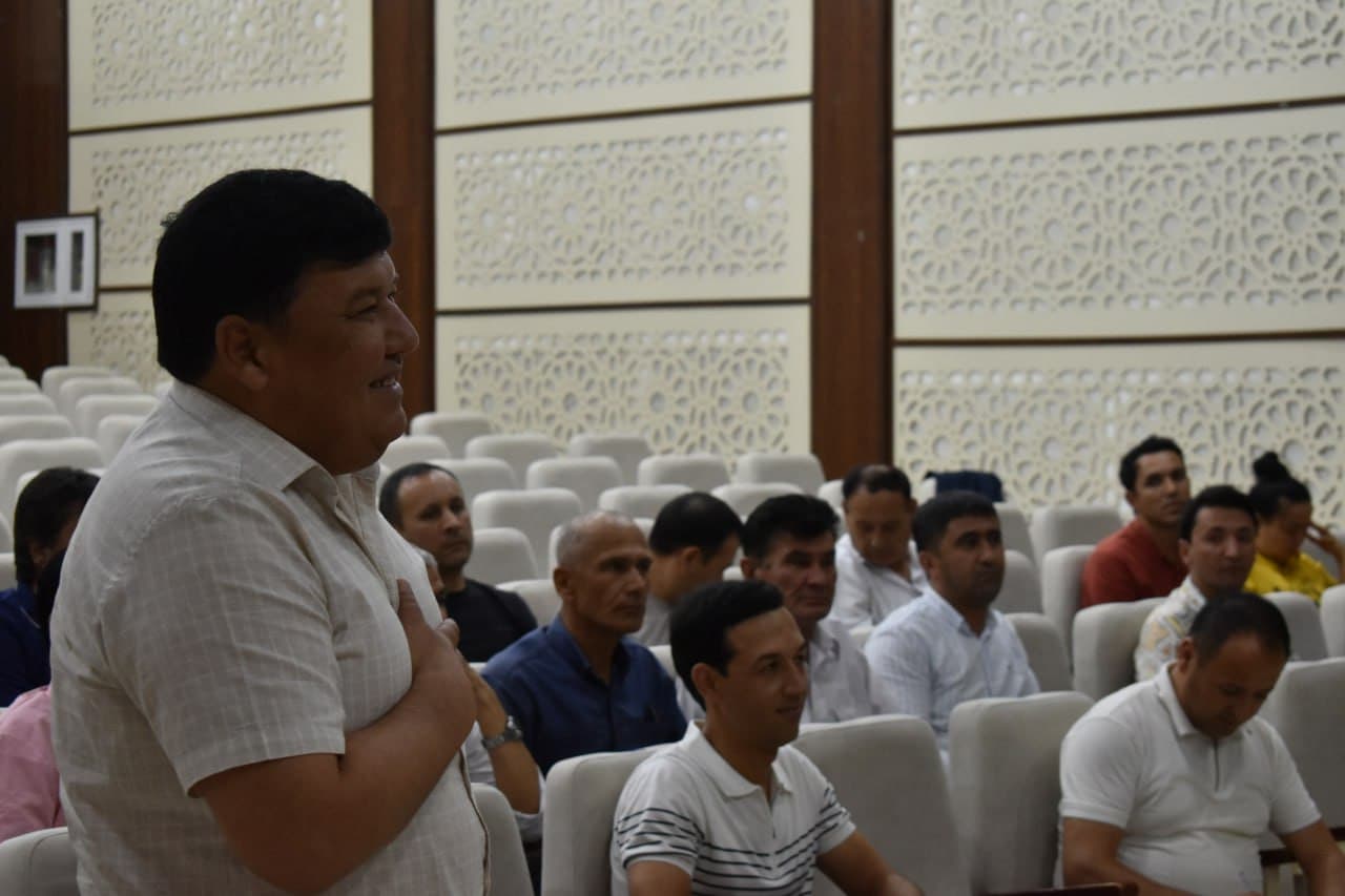 Vazirning birinchi o‘rinbosari Bahodir Ahmedov xizmat safari bilan Qashqadaryoda bo‘ldi