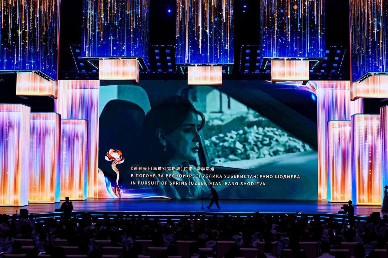 “Bahorni quvib” kinokartinasi Xitoyda o‘tkazilgan kinofestivalda e’tirof etildi