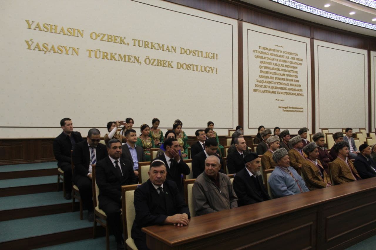 O‘zbekistonda "Turkmaniston madaniyati kunlari" bo‘lib o‘tmoqda