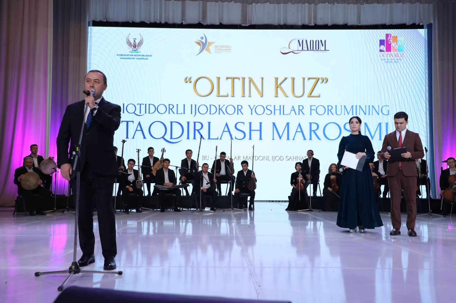 В столице завершился впервые проведенный форум талантливой творческой молодежи «Золотая осень!».