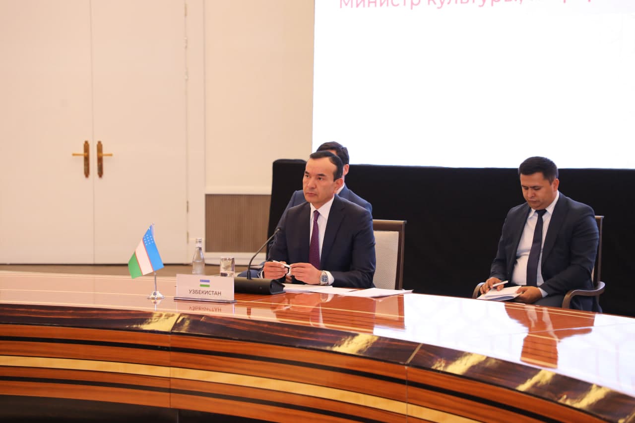 Markaziy Osiyo madaniyat vazirlarining ilk uchrashuvida “Markaziy Osiyo madaniy brendi”ni yaratish muhokama etildi