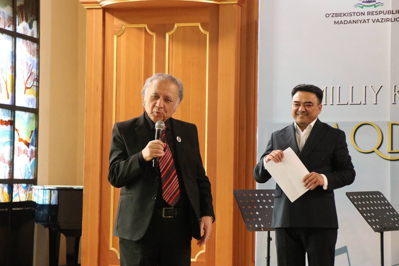 Poytaxtda start berilgan “Milliy kompozitorlar tanlovi” g‘oliblari taqdirlandi