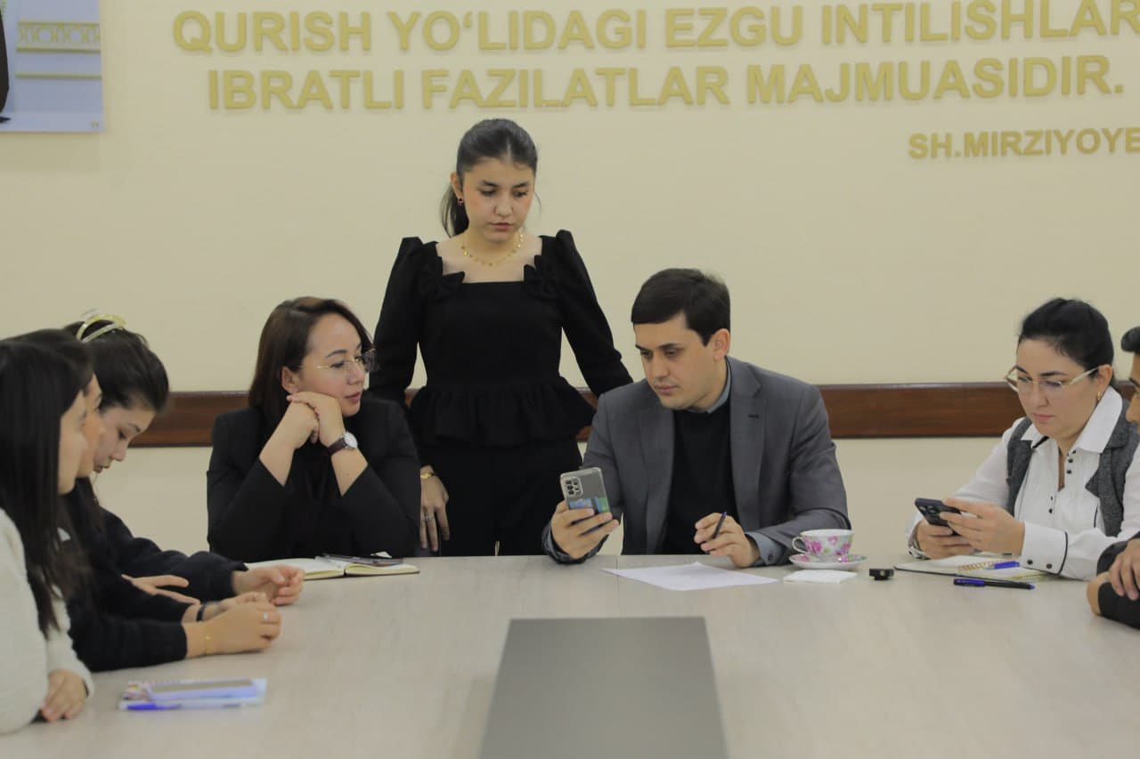 Botir Zokirov nomidagi Milliy estrada san'ati institutining mediaga qiziquvchi talabalari bilan muloqot qilindi
