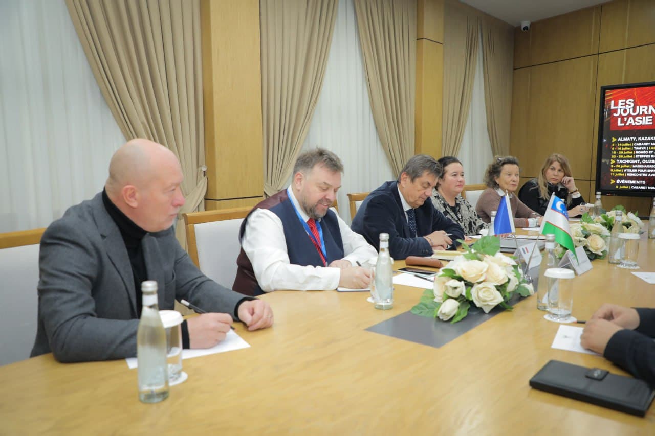 Fransiyaning “Avinion” teatr festivali vakillari bilan hamkorlik uchrashuvi bo‘lib o‘tdi