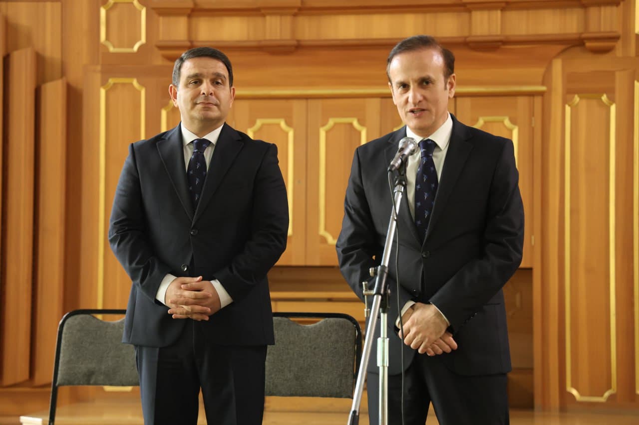 Konservatoriyada Ozarbayjon xalq artistlari Elchin Hashimov va Elnur Ahmadov tomonidan mahorat darsi o‘tkazildi