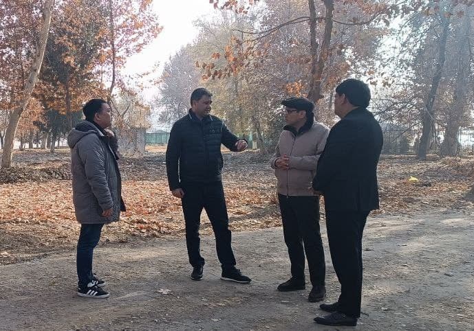 Toshkent viloyatida barpo etilayotgan muassasalar faoliyati o'rganildi