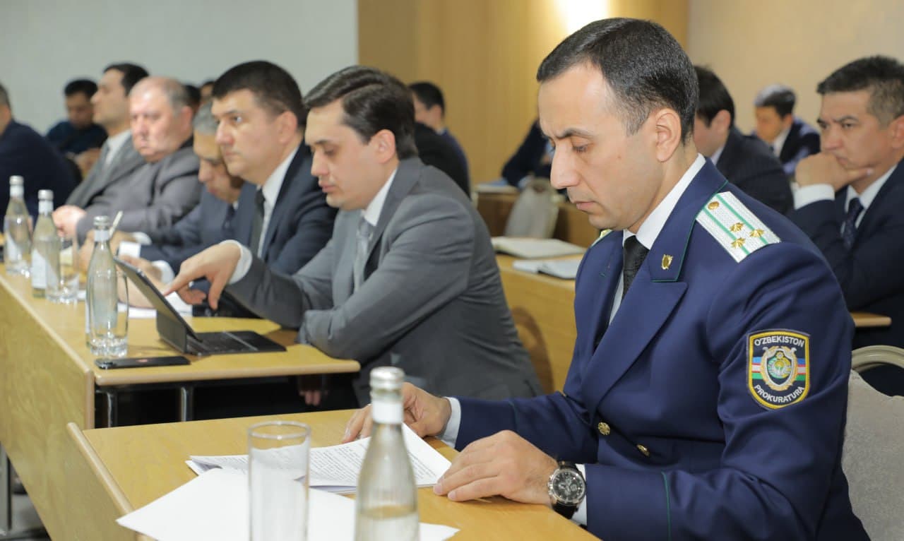 Vazirlikda Bosh prokuratura tomonidan o‘tkazilgan o‘rganish yakunlari hamda kelgusidagi ustuvor vazifalar muhokama etildi