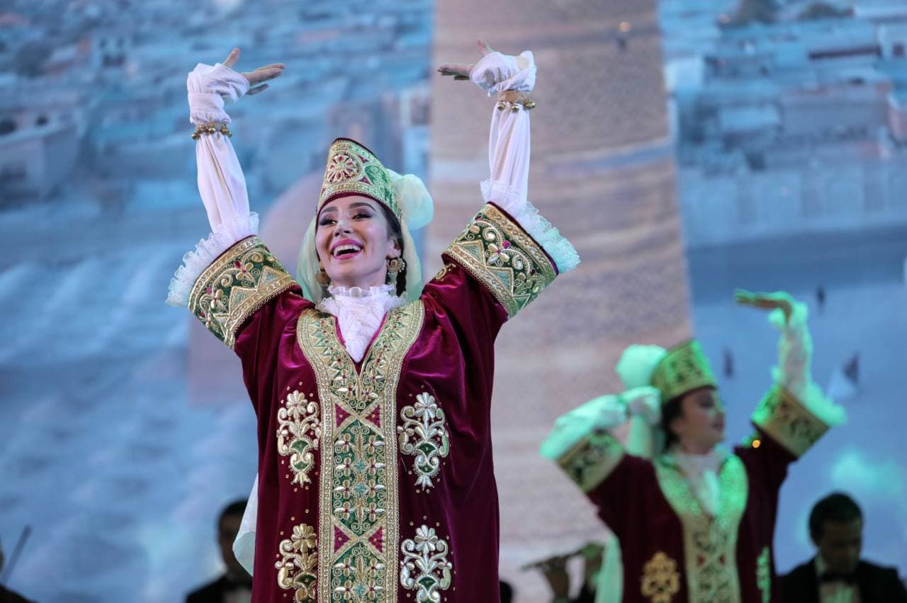 “Bahor” raqs ansambli 5 yillik yubileyini nishonladi