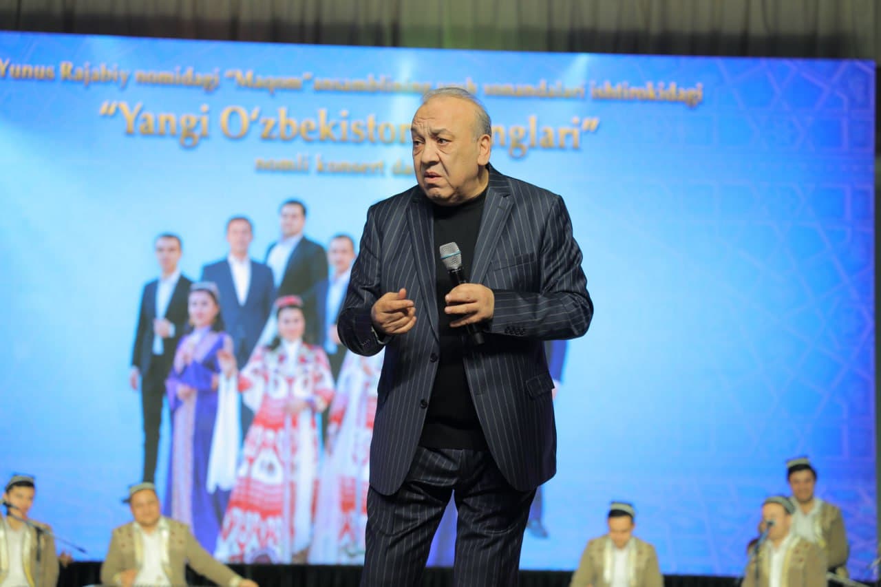 Poytaxtda “Maqom” ansamblining “Yangi O‘zbekiston ohanglari” deb nomlangan konsert dasturi bo‘lib o‘tdi