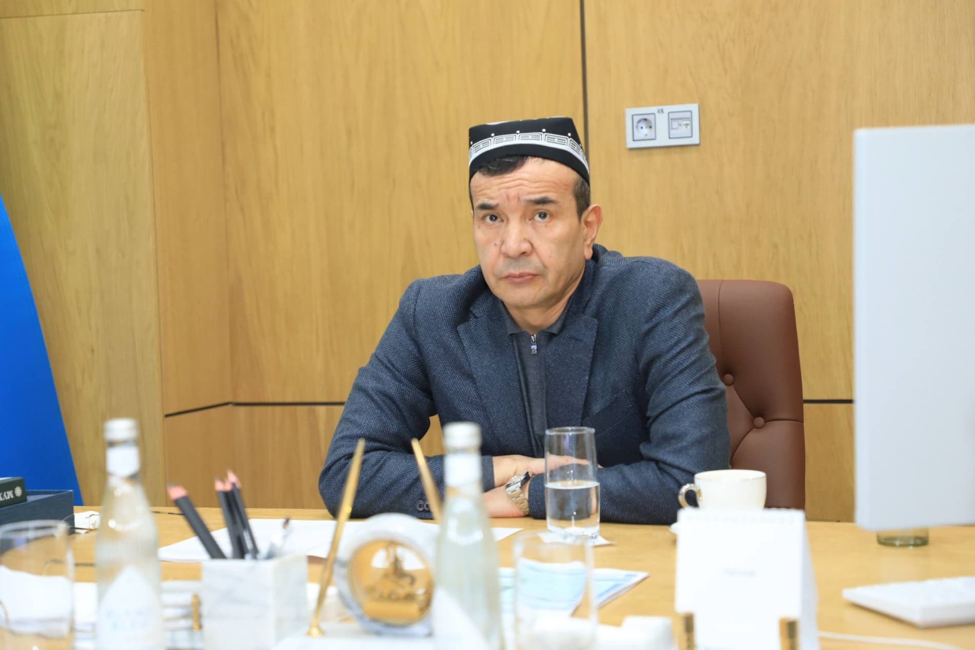 Vazir Ozodbek Nazarbekov sohada raqamlashtirish hamda AIni rivojlantirishga doir taqdimot bilan tanishdi