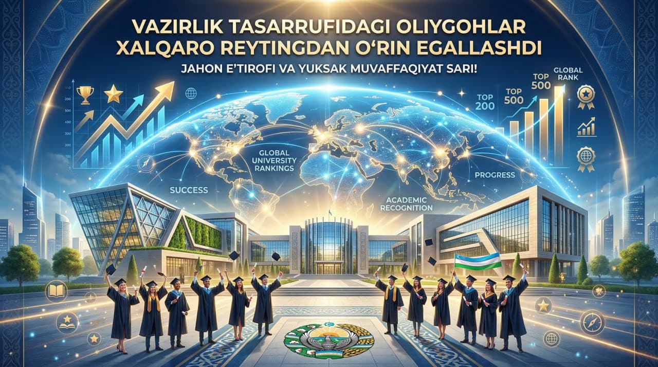 Universities under the Ministry have been ranked in an international ranking