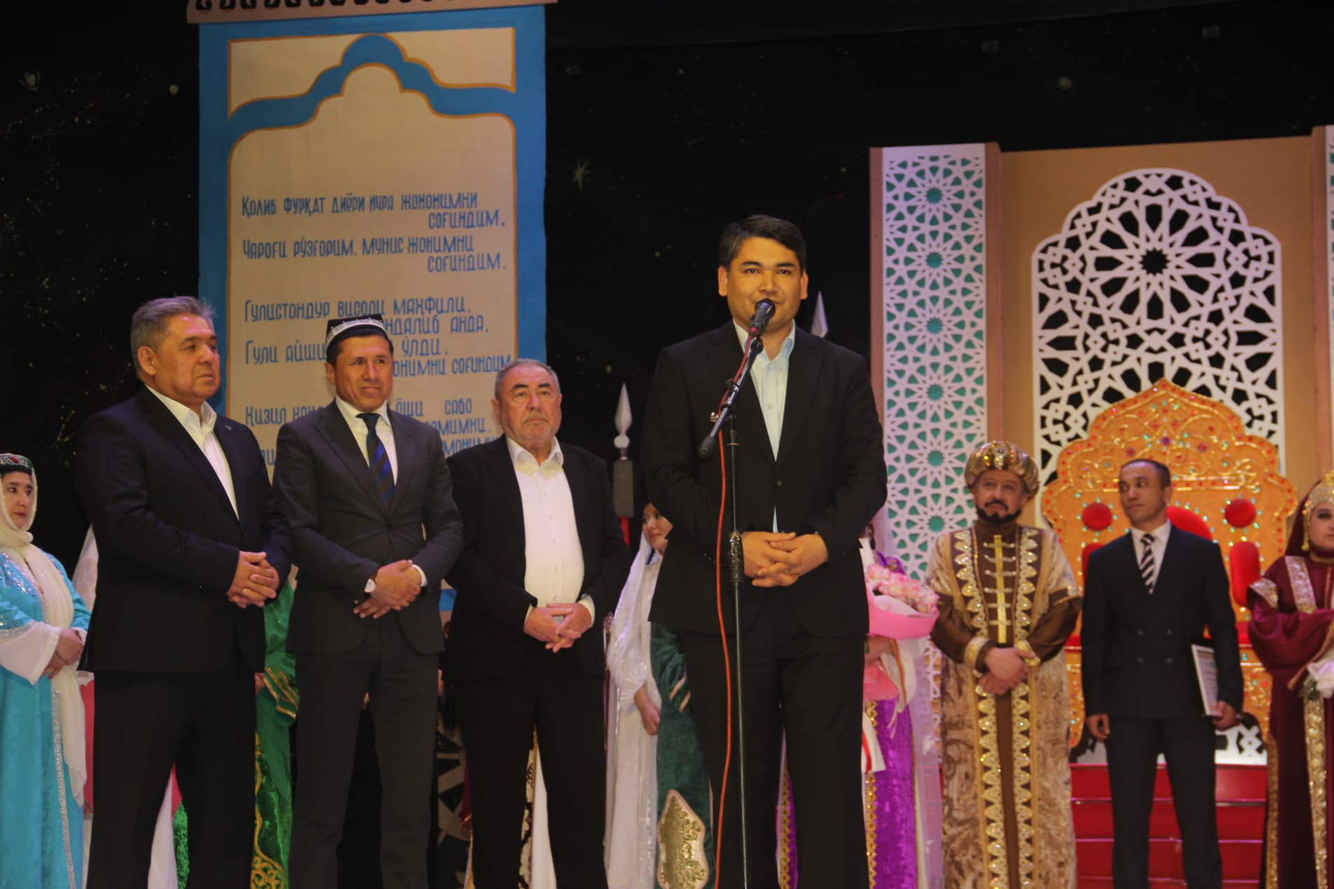 Qirg‘iz Respublikasi O‘sh davlat akademik musiqali teatrida “Nodira” spektakli sahnalashtirildi