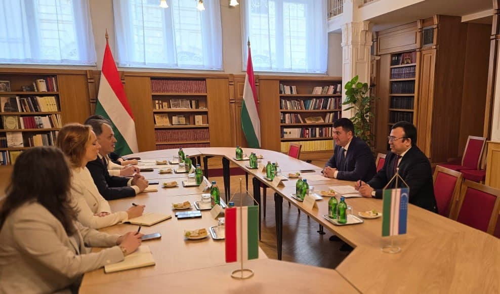 O‘zbekiston delegatsiyasi xizmat safari bilan Vengriyada bo‘ldi