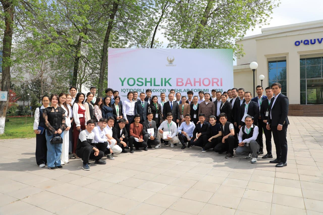 “Yoshlar kuni”da vazirining birinchi o‘rinbosari Bahodir Ahmedov yoshlar bilan uchrashdi
