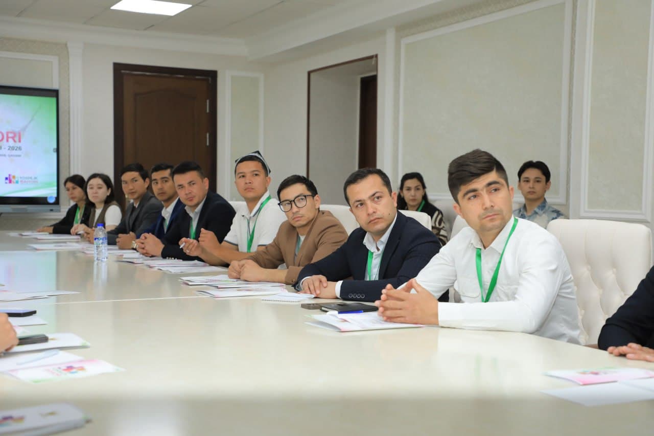 “Yoshlar kuni”da vazirining birinchi o‘rinbosari Bahodir Ahmedov yoshlar bilan uchrashdi