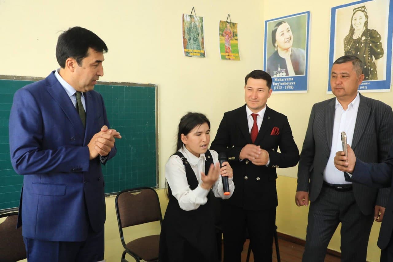 Farg‘onada yoshlar bilan ijodiy uchrashuv bo‘lib o‘tdi