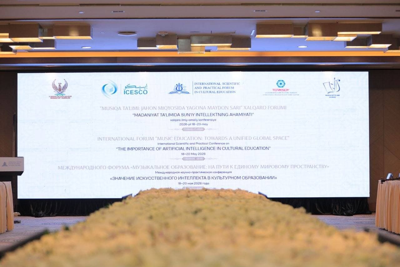 PRESS RELEASE About the International Forum "Music Education: Towards a Unified Global Platform" held for the First Time in Tashkent