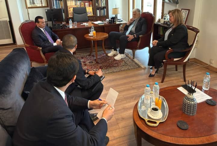 Madaniyat vaziri Ozodbek Nazarbekov Gretsiya Respublikasi Tashqi ishlar vazirligi rahbariyati bilan uchrashdi