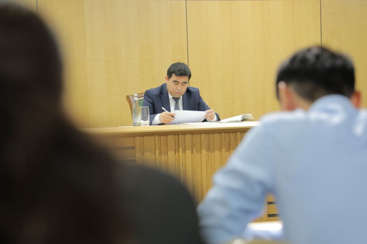 Vazirlikda ijro intizomi yuzasidan yig’ilish bo’lib o’tdi