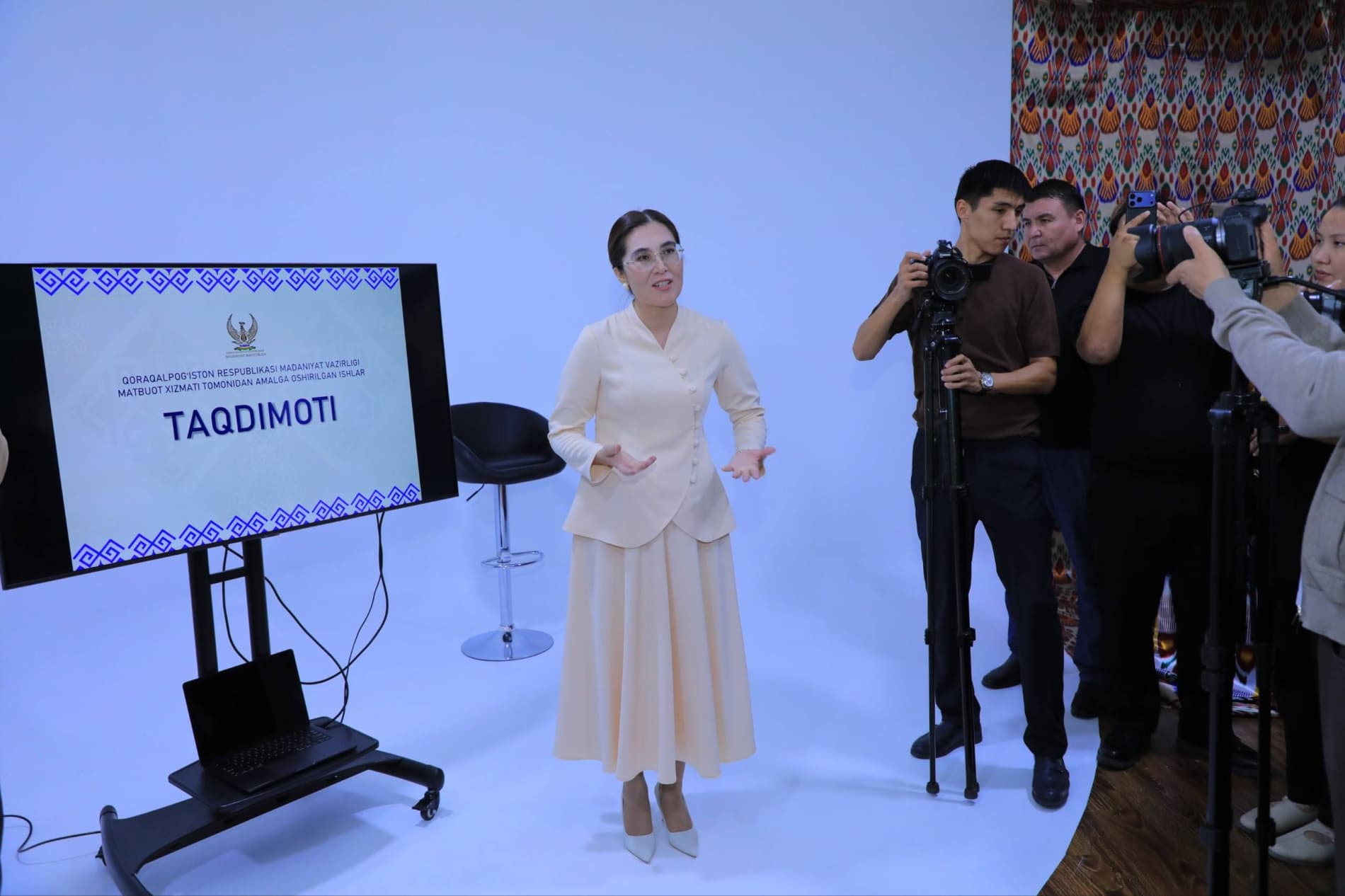 Qoraqalpog‘istonda madaniyat va san’at sohasini yoritishga ixtisoslashgan Media markaz ochildi