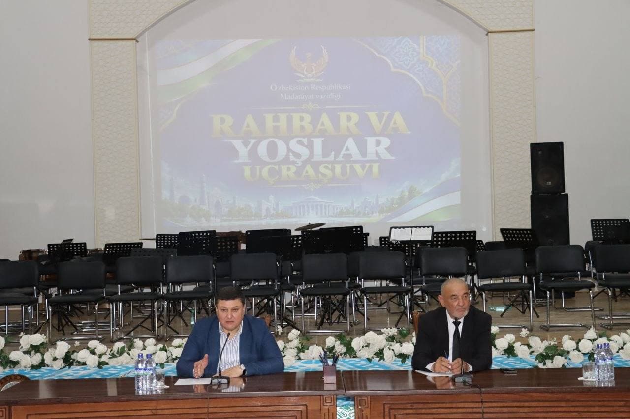 Qashqadaryoda yoshlar bilan ochiq muloqot o‘tkazildi