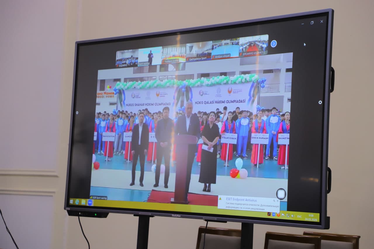 Prezident olimpiadasi sport musobaqalarining Oqdaryo tuman bosqichi boshlandi