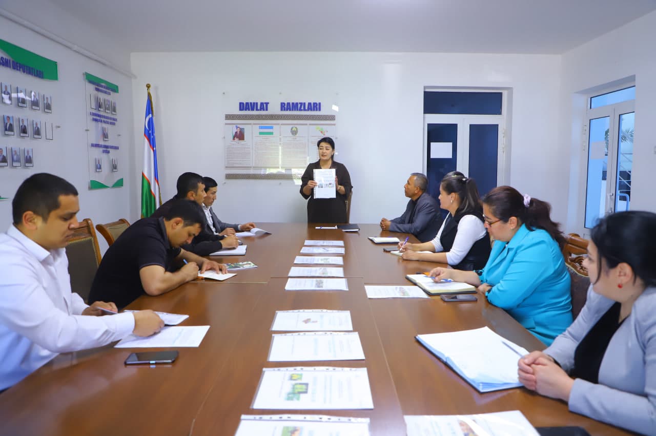 Ehtiyojmand xotin-qizlarni qo‘llab-quvvatlash orqali tadbirkorligini rivojlantirish masalalari muhokama etildi