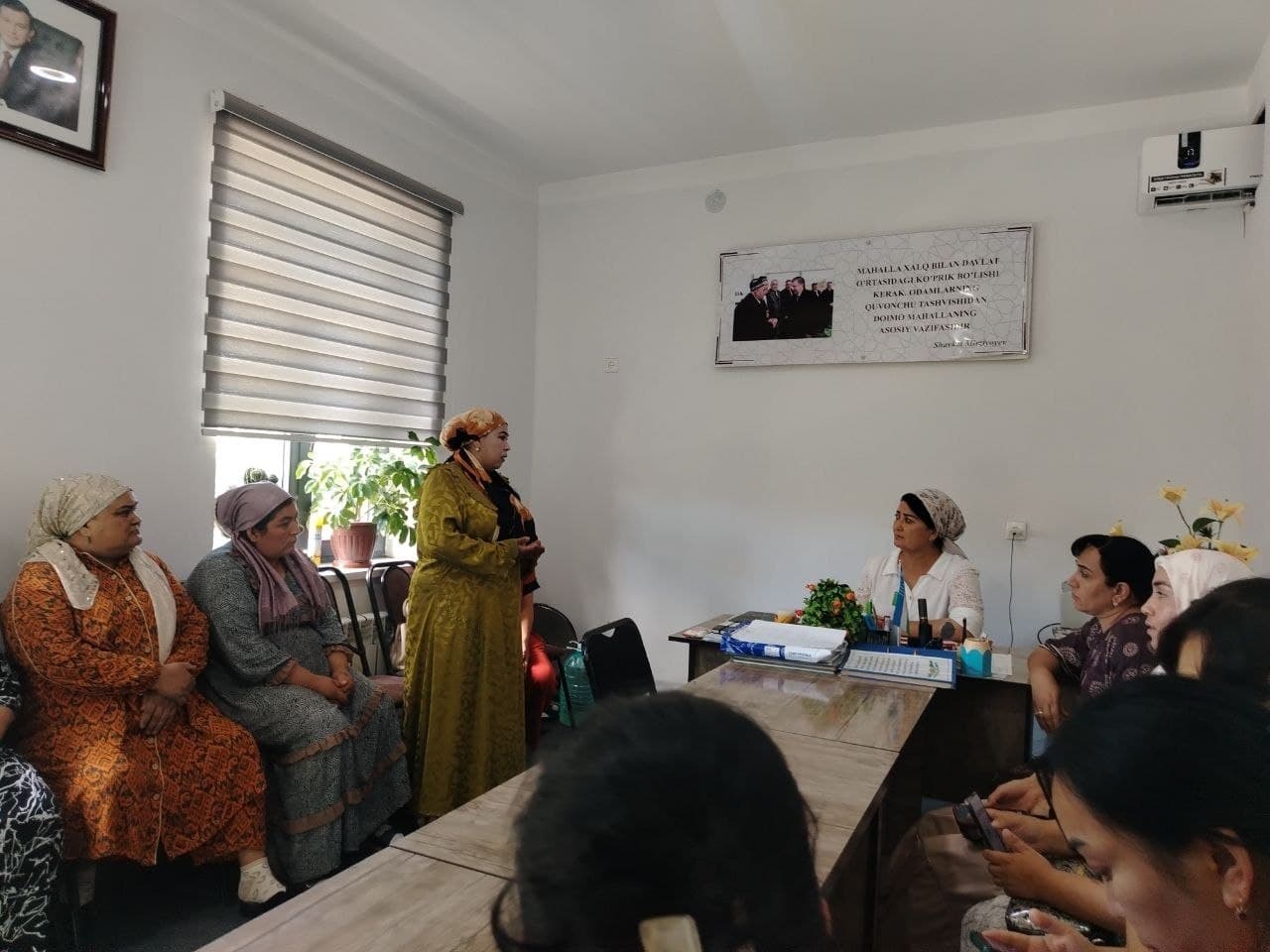📍 Oqdaryo tumanida tadbirkorlar uchun sayyor qabul o‘tkazildi