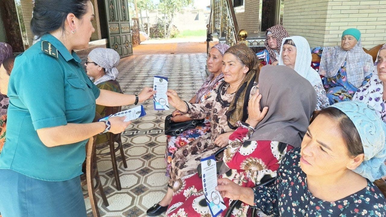 Bobur mahallasida maʼnaviy -maʼrifiy targʻibot tadbiri oʻtkazildi