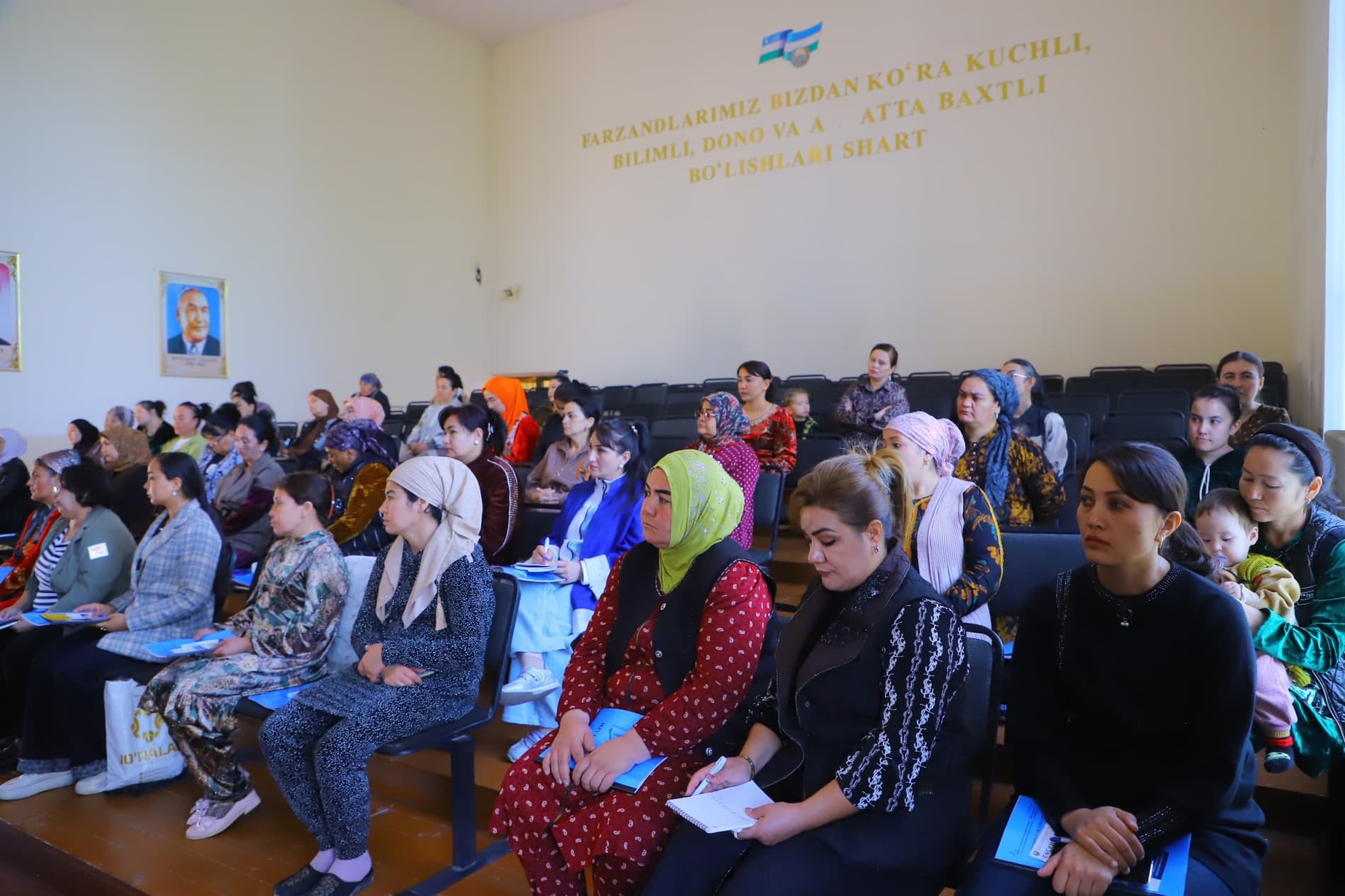 Ayollar tadbirkorligini rivojlantirish bo‘yicha o‘quvlar jarayoni o‘rganilmoqda