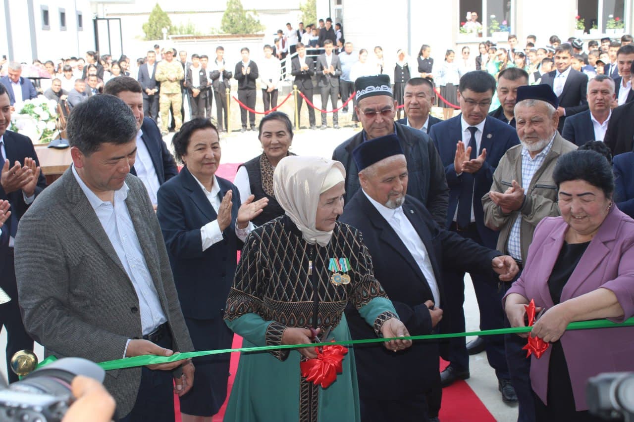 Kattaqo‘rg‘onda yangi zamonaviy maktab foydalanishga topshirildi