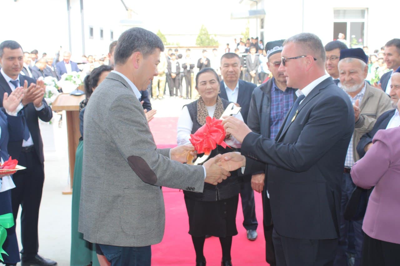 Kattaqo‘rg‘onda yangi zamonaviy maktab foydalanishga topshirildi