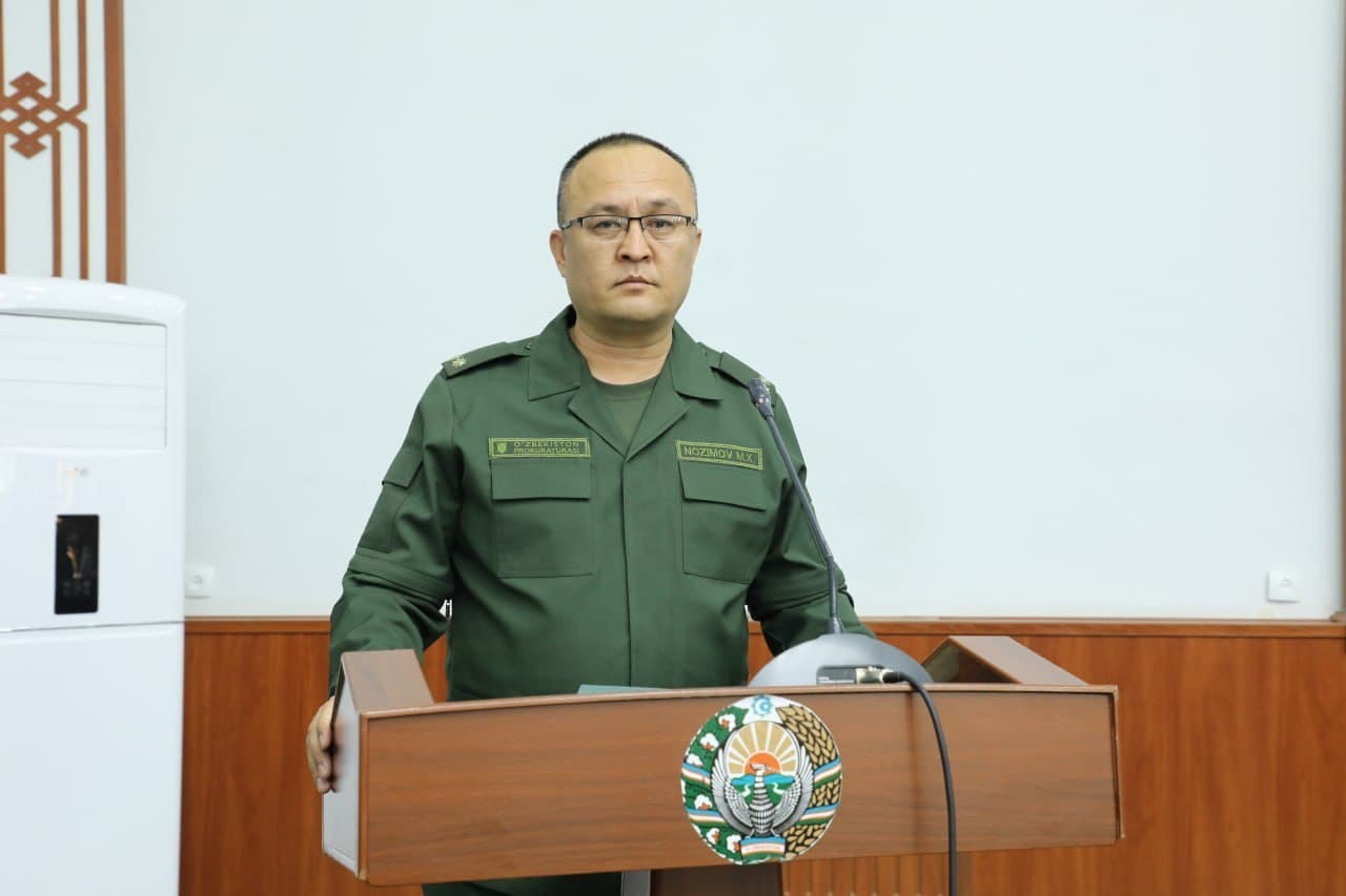 Kattaqo‘rg‘on tumani prokurori Nozimov Mirzoxon Xojievichning huquqbuzarliklarning barvaqt oldini olish va jinoyatchilikka qarshi kurashish bo‘yicha tuman aholisiga MUROJAATI
