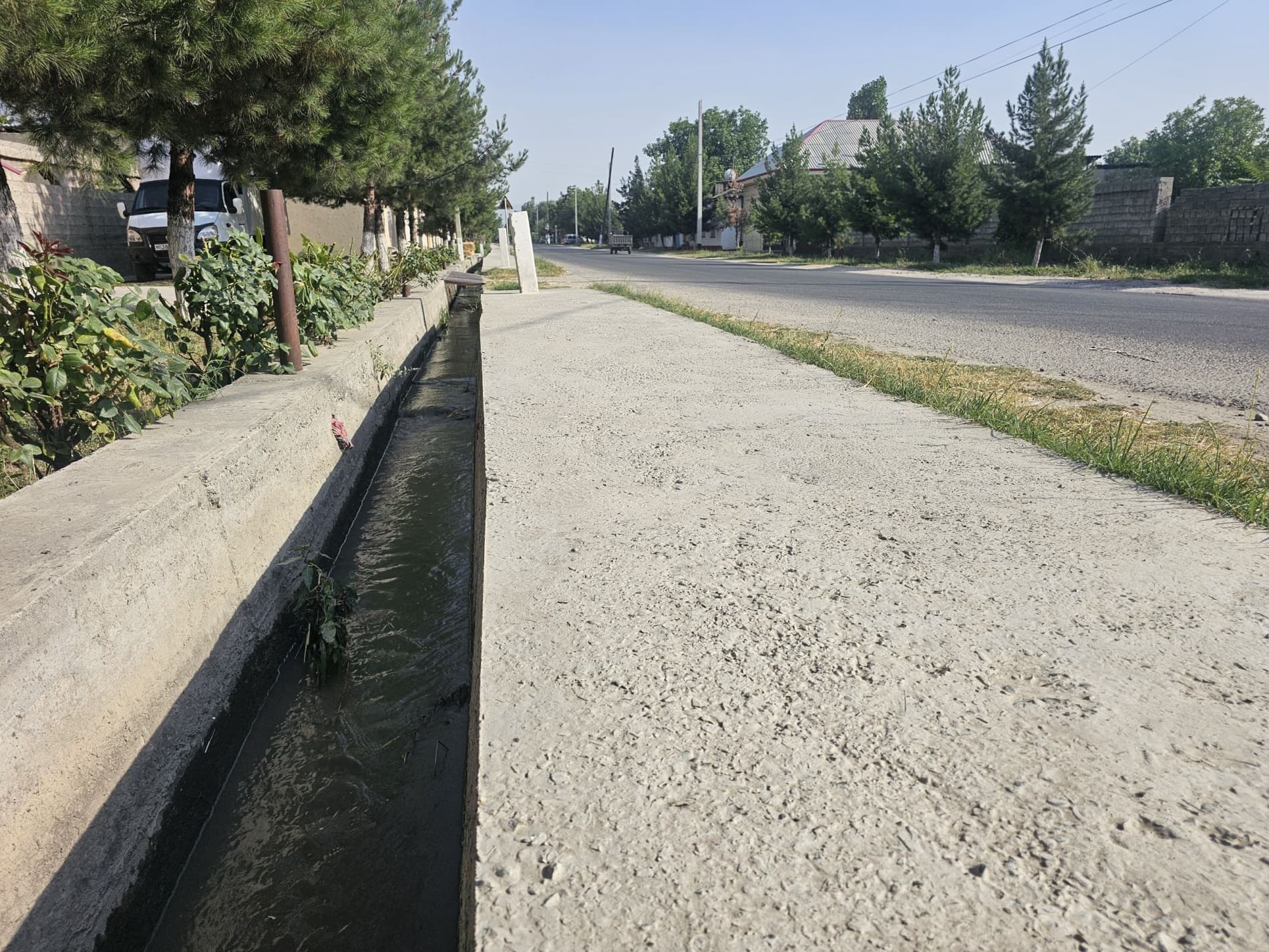 JOUL QOSIM MFYDA MAHALLA INFRATUZILMASI TUBDAN YAXSHILANMOQDA