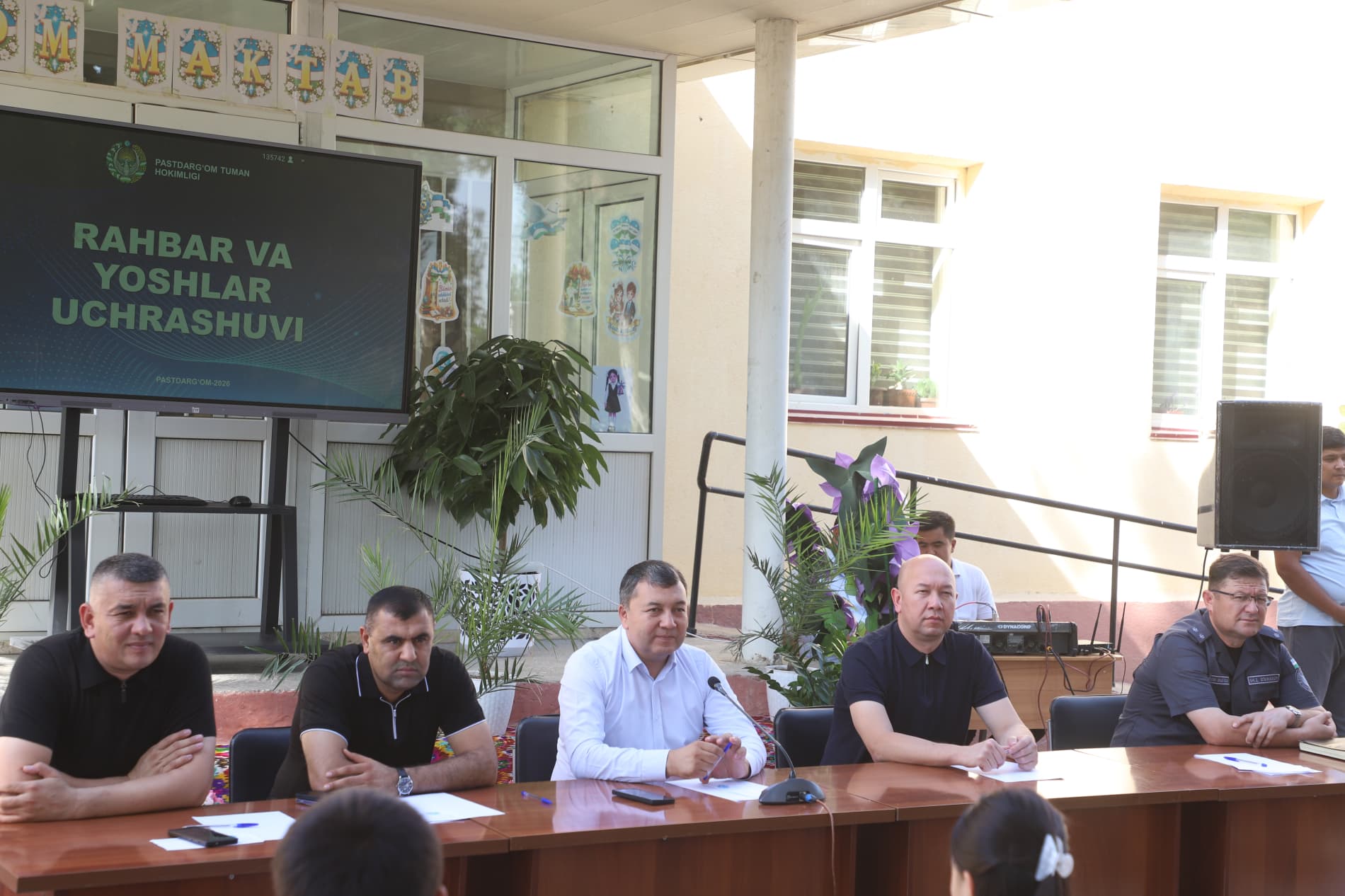 YOSHLAR BILAN UCHRASHUV