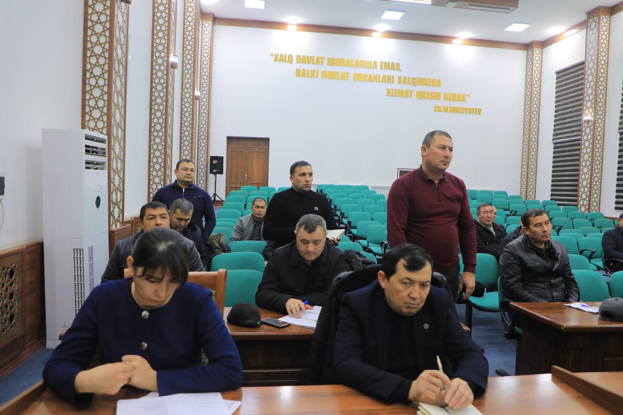 Discussion of urgent issues in agriculture was held