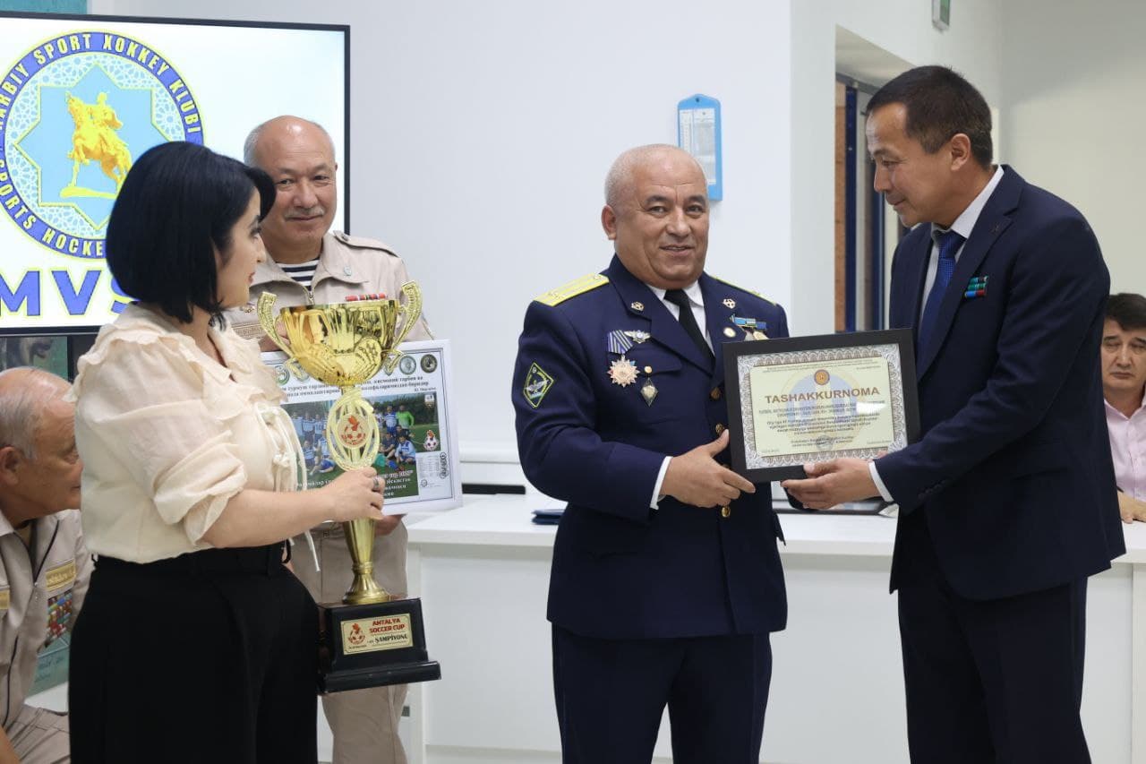 Tumandoshimizning futbol rivojiga qo'shgan hissasi munosib e’tirof etildi