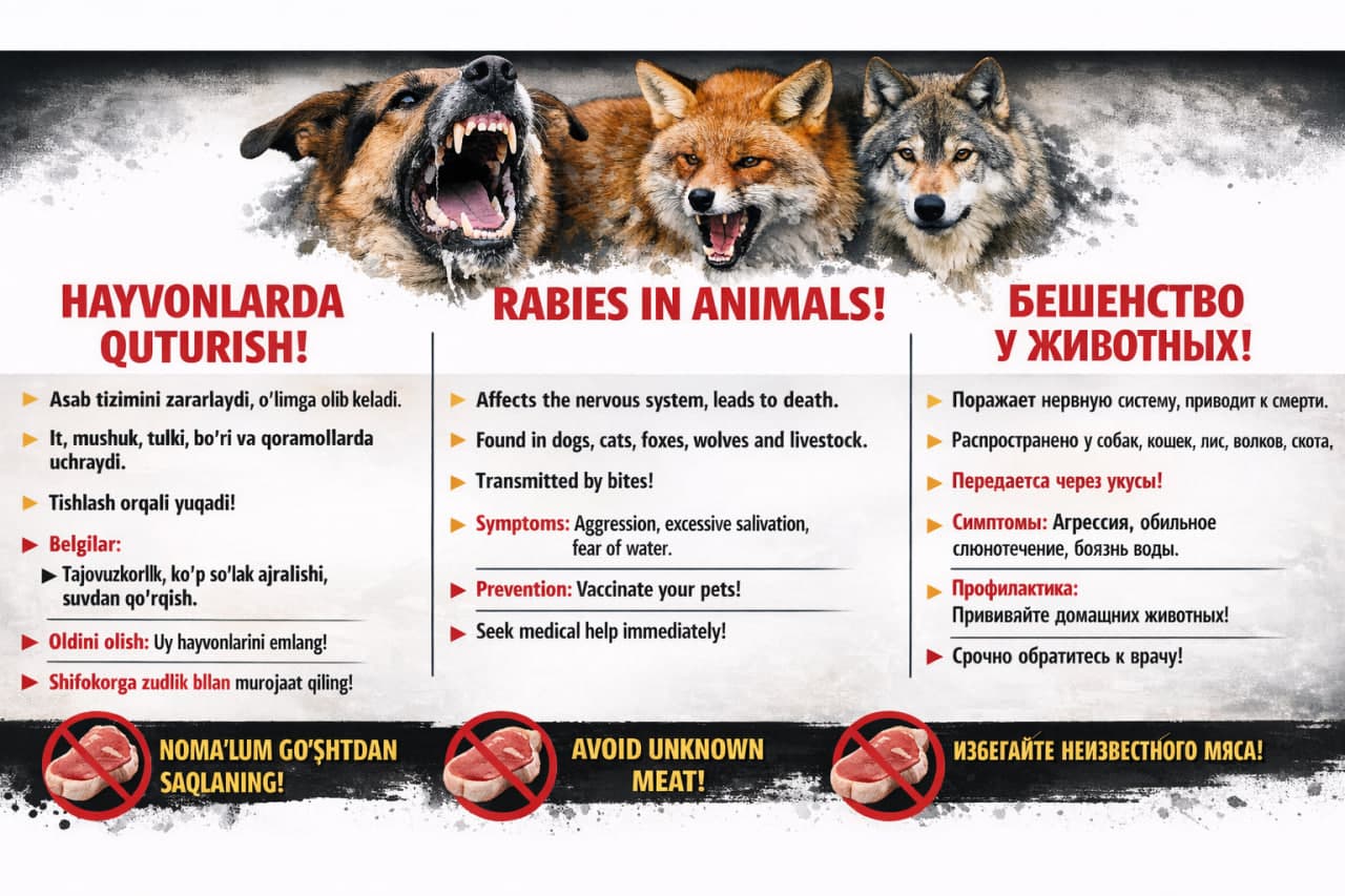 Rabies in Animals – A Highly Dangerous Infectious Disease