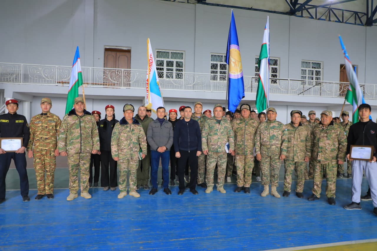 The winners of the "Patriots" military-sports competition were awarded