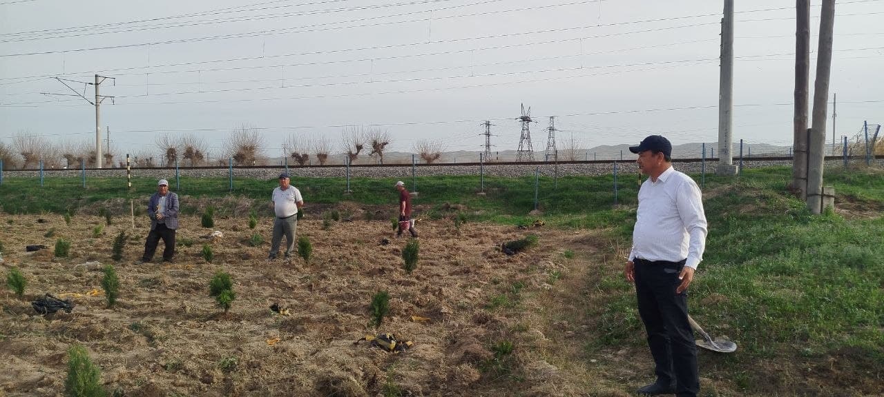 Large-scale construction work continues in Pakhtachi district