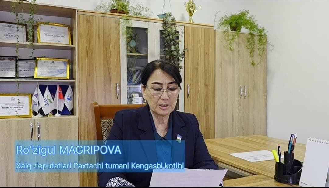 BRIEFING on the work carried out by the Pakhtachi District Council of People's Deputies in the first quarter