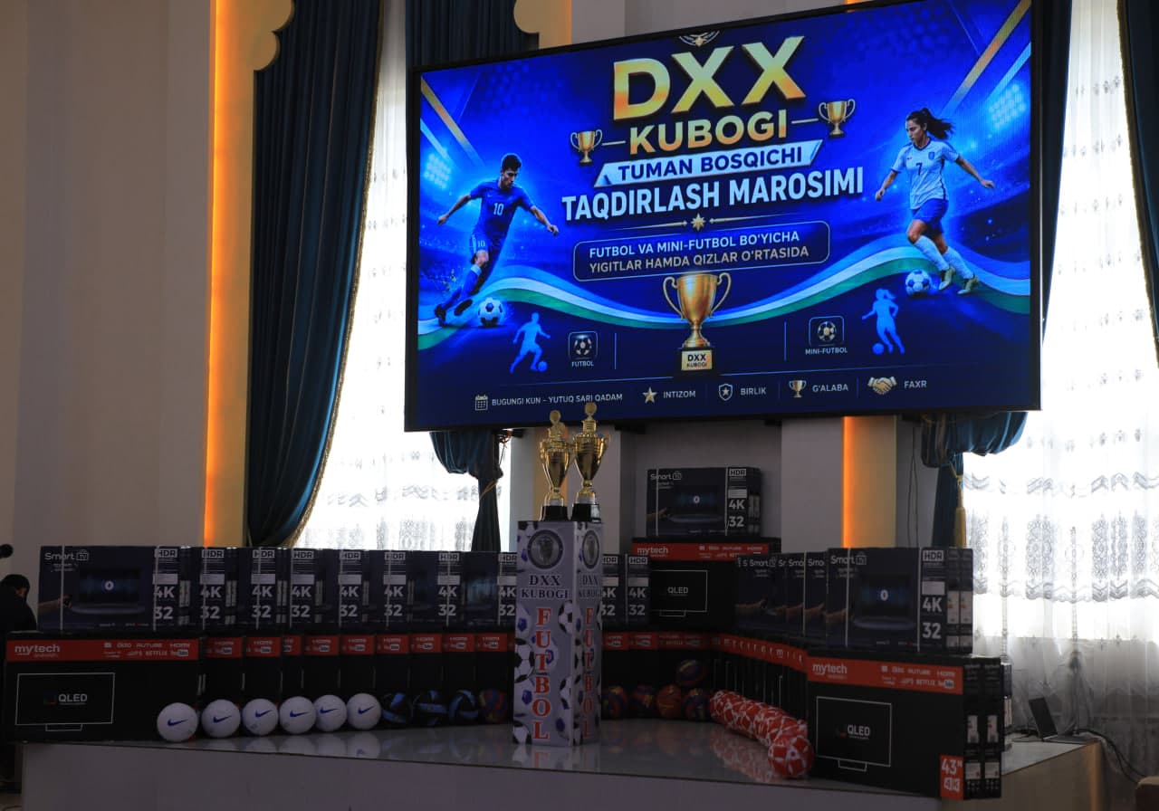 DXX KUBOGI G'OLIBLARI TAQDIRLANDI