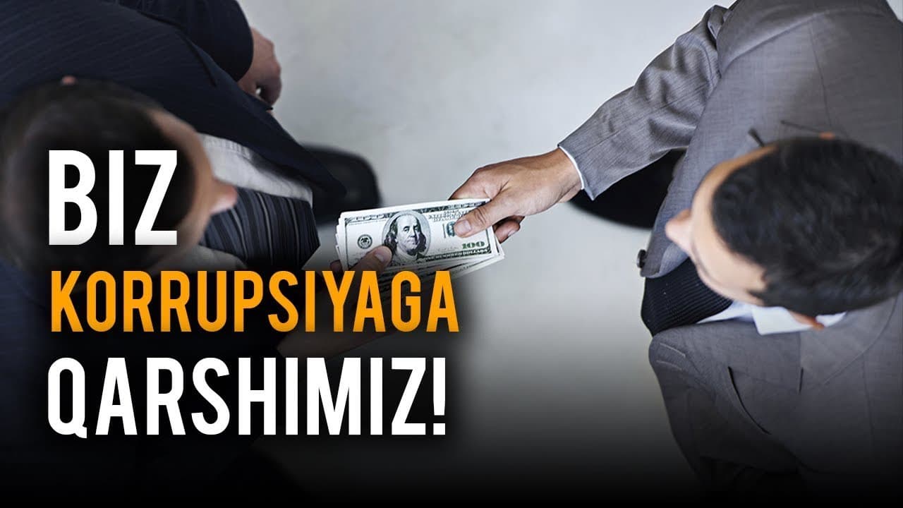 ⚡️ Korrupsiyaga oid jinoyatlarni sodir etgan shaxslarning elektron reyestri yuritiladi
