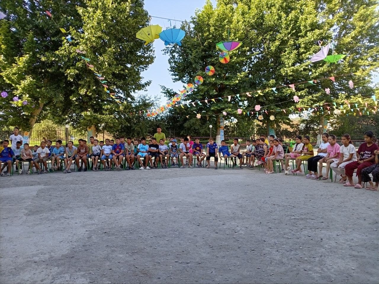 🏕🎉 “Xumor” bolalar oromgohida ikkinchi dam olish mavsumi yakunlandi